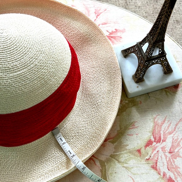 ABIGAIL ALDRIDGE designer straw hat ~ NYC main image 2